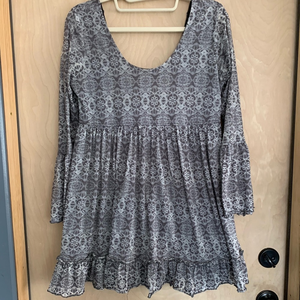 Sacred geometry mini dress